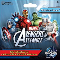 AUTOCOLLANTS AVENGERS - MINI LIVRET - 6 PAGES